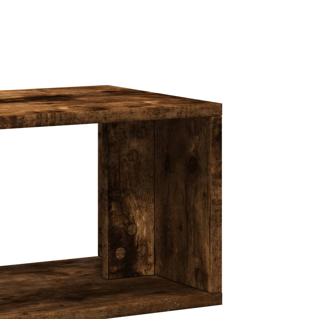 Tv Skříňky 2 Ks Kouřový Dub 100 X 30 X 50 Cm Kompozitní Dřevo