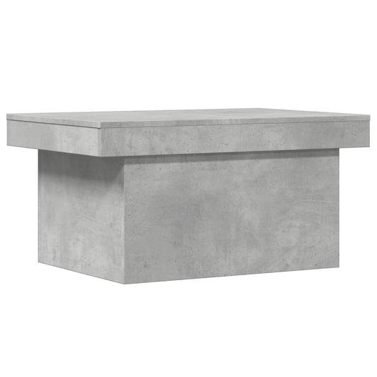 Konferenční Stolek Betonově Šedý 80X55X40 Cm Kompozitní Dřevo