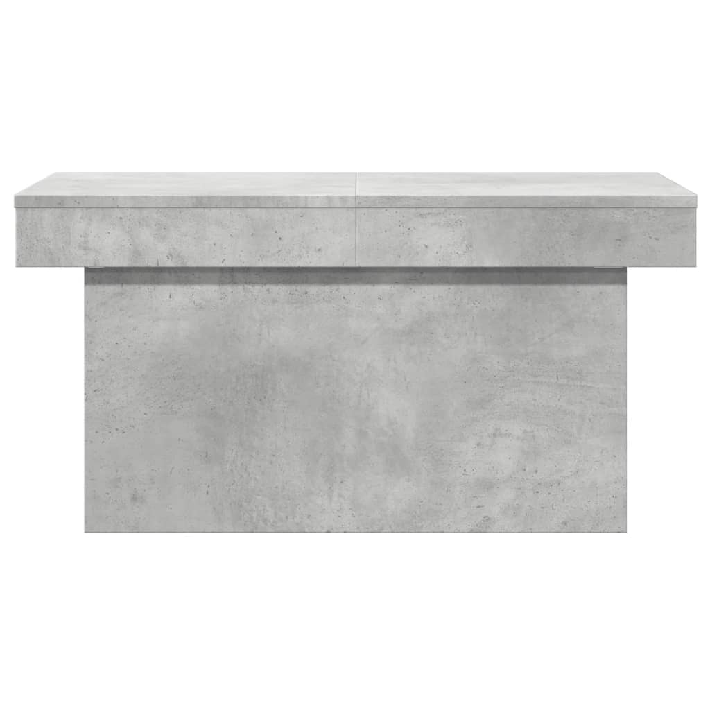 Konferenční Stolek Betonově Šedý 80X55X40 Cm Kompozitní Dřevo