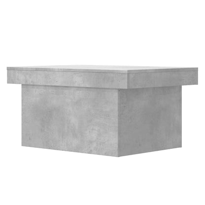 Konferenční Stolek Betonově Šedý 80X55X40 Cm Kompozitní Dřevo