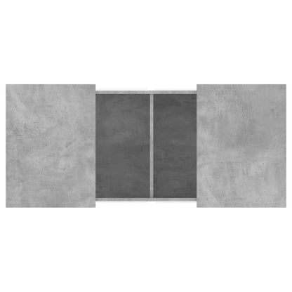 Konferenční Stolek Betonově Šedý 80X55X40 Cm Kompozitní Dřevo