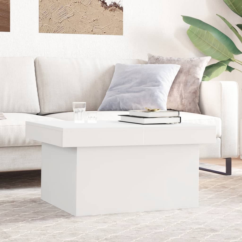 Konferenční Stolek Betonově Šedý 80X55X40 Cm Kompozitní Dřevo