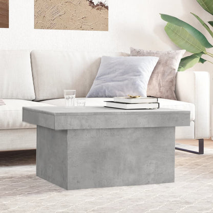 Konferenční Stolek Betonově Šedý 80X55X40 Cm Kompozitní Dřevo