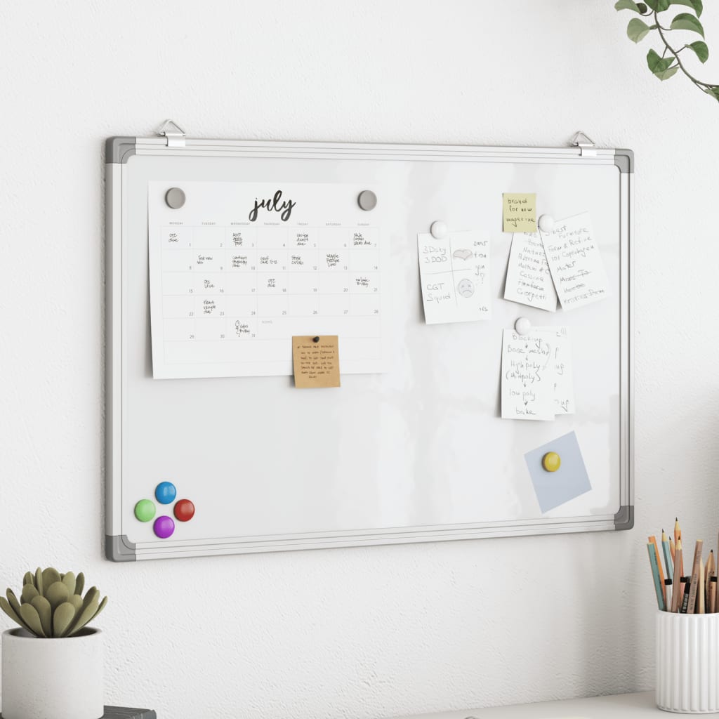 Magnetická Tabule 100 X 60 X 1,7 Cm Hliník