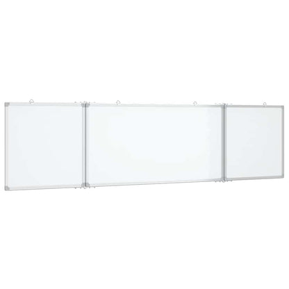 Magnetická Tabule Rozkládací 160 X 40 X 1,7 Cm Hliník