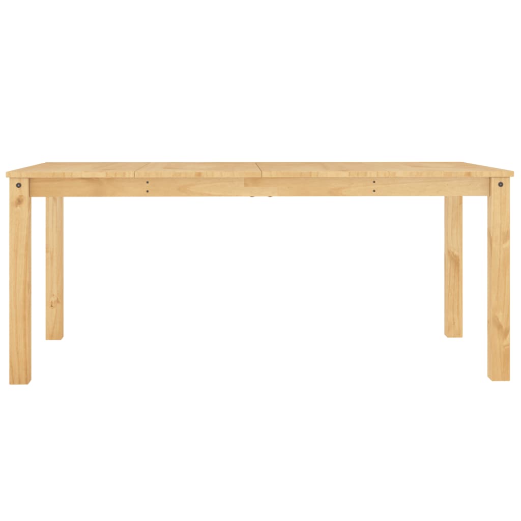 Jídelní Stůl Panama 180 X 90 X 75 Cm Masivní Borové Dřevo Černá
