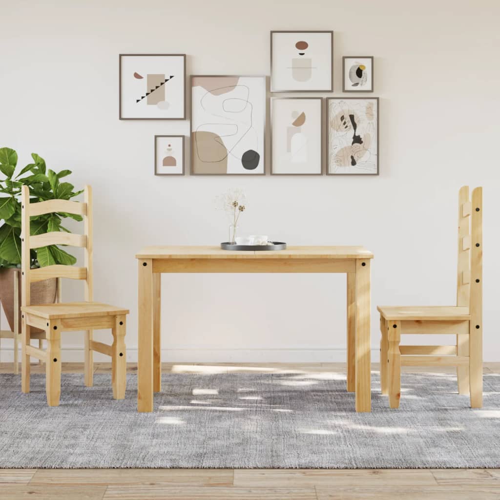 Jídelní Židle 2 Ks Corona 42 X 47 X 107 Cm Masivní Borovice