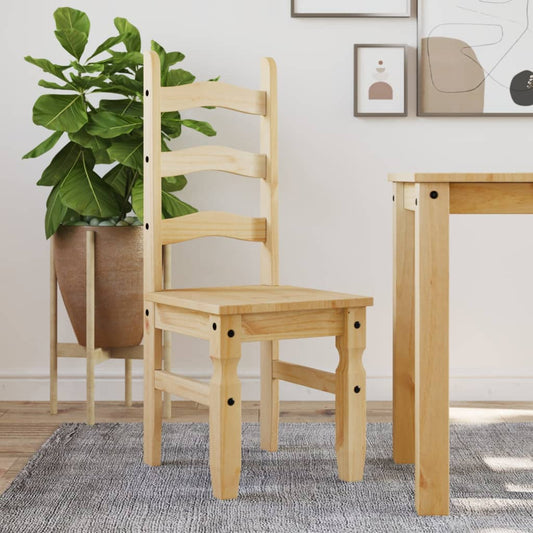 Jídelní židle 2 ks Corona 42 x 47 x 107 cm masivní borovice