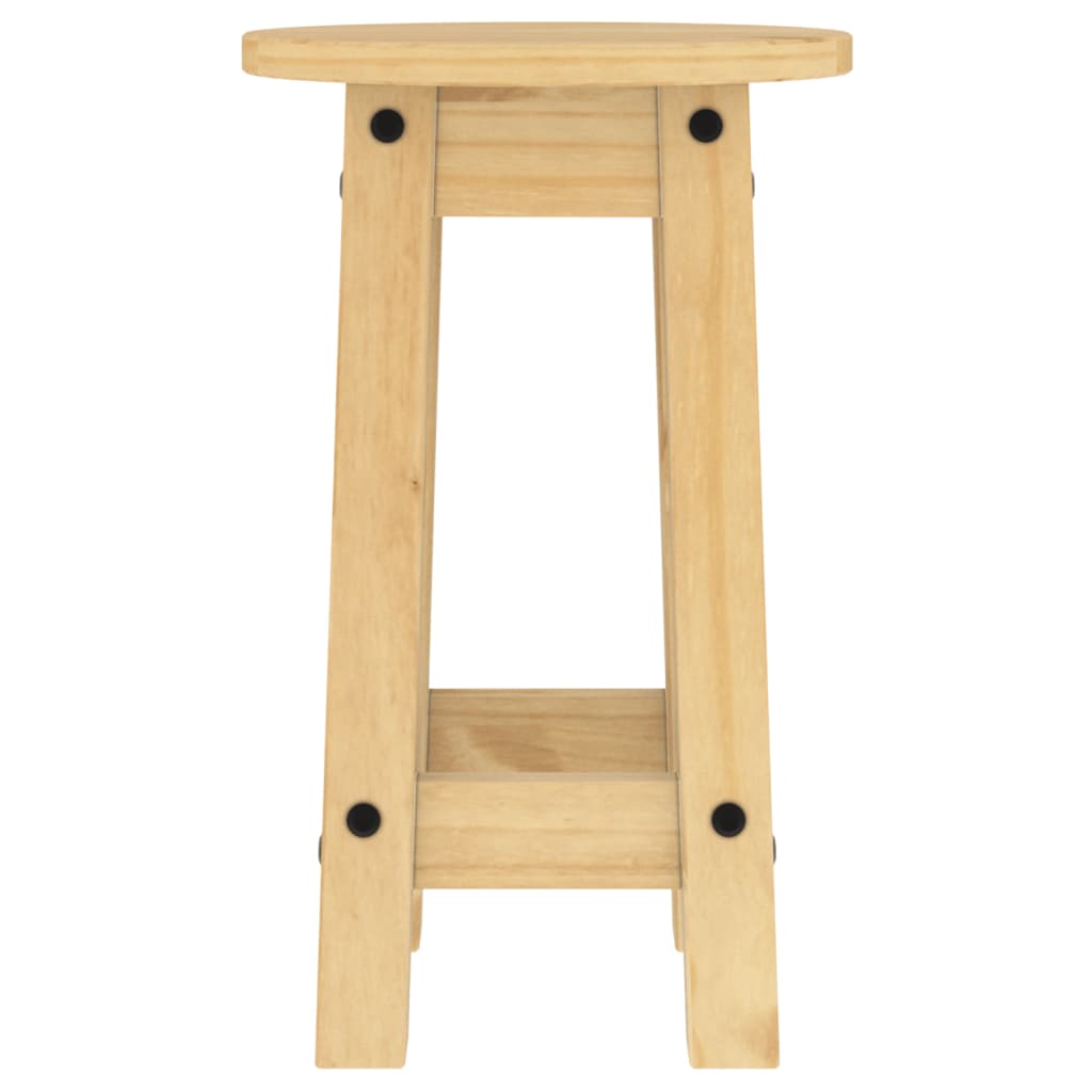 5Dílný Barový Set Masivní Borové Dřevo