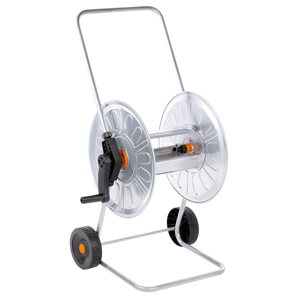 Vozík S Hadicovým Navijákem Pro 80 M 1/2" Nebo 50 M 3/4" Ocel