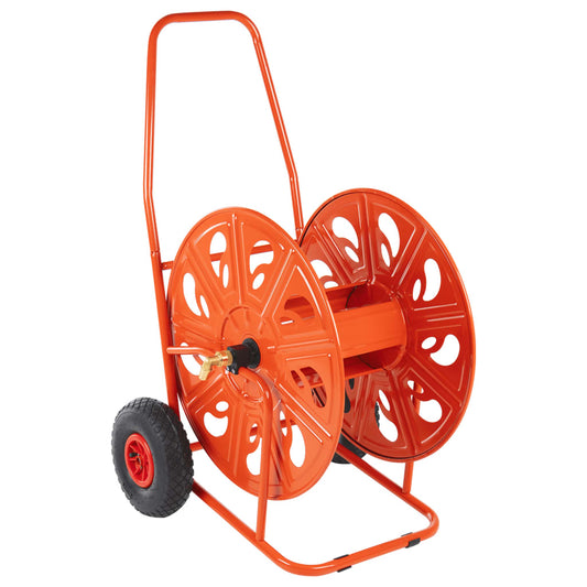 Vozík S Hadicovým Navijákem Pro 140 M 3/4" Hadice Ocel