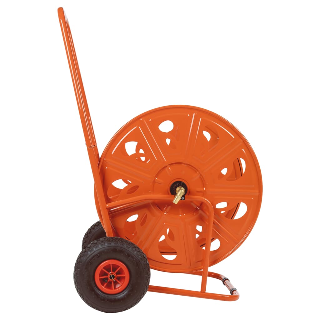 Vozík S Hadicovým Navijákem Pro 140 M 3/4" Hadice Ocel