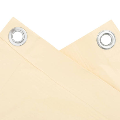 Balkonová Zástěna Pvc Krémová