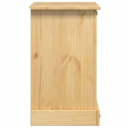 Noční Stolek Corona 53 X 39 X 66 Cm Masivní Borové Dřevo Krémová
