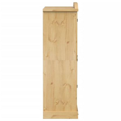 Šatní Skříň Corona 151,5 X 52 X 170 Cm Masivní Borové Dřevo