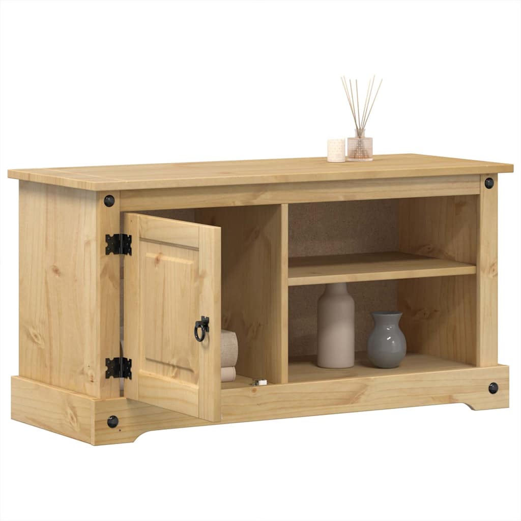 Tv Skříňka Corona 100 X 40 X 52 Cm Masivní Borové Dřevo