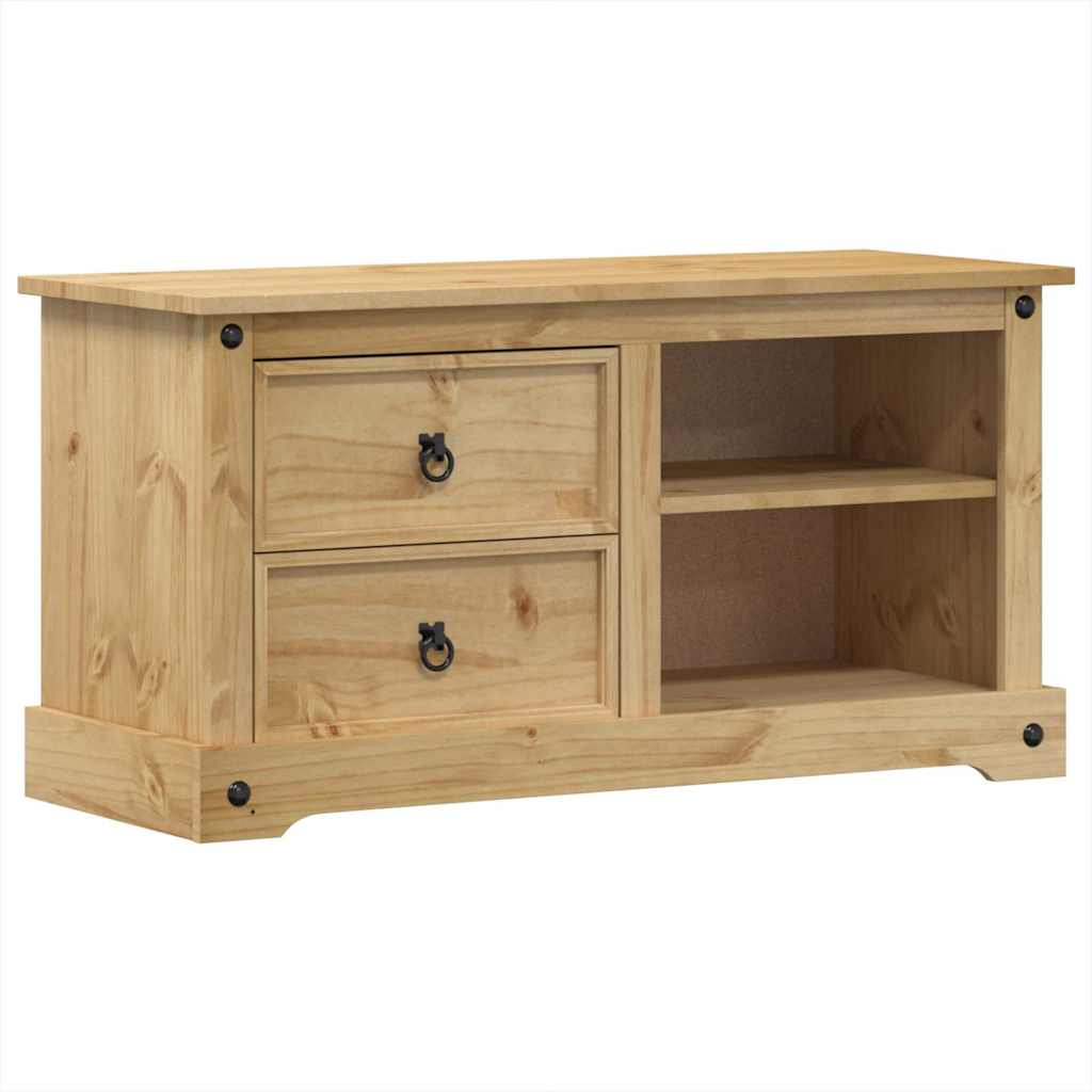 Tv Skříňka Corona 100 X 40 X 52 Cm Masivní Borové Dřevo