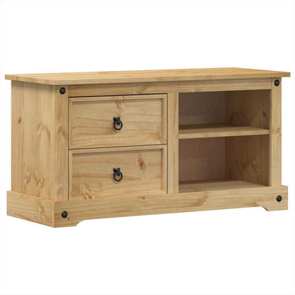 Tv Skříňka Corona 100 X 40 X 52 Cm Masivní Borové Dřevo