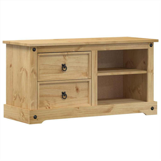 Tv Skříňka Corona 100 X 40 X 52 Cm Masivní Borové Dřevo