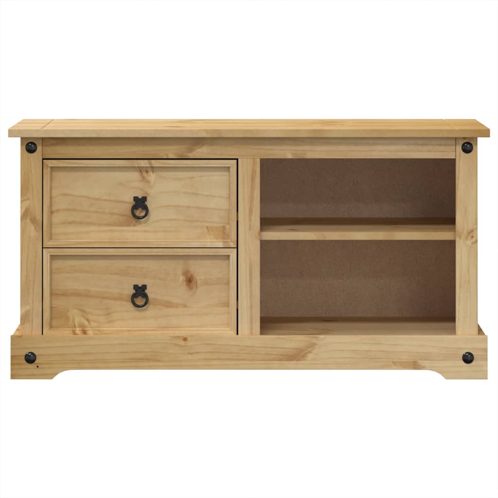 Tv Skříňka Corona 100 X 40 X 52 Cm Masivní Borové Dřevo