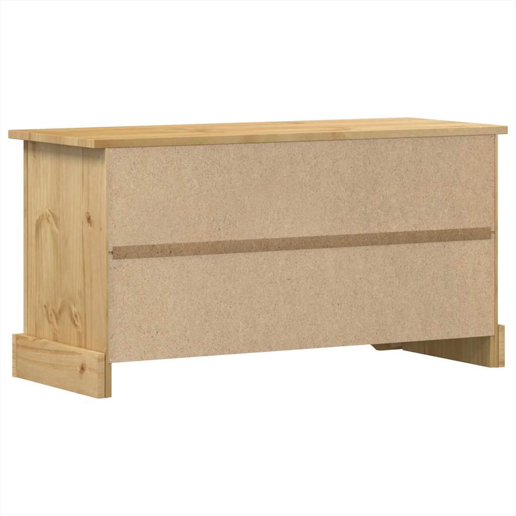 Tv Skříňka Corona 100 X 40 X 52 Cm Masivní Borové Dřevo