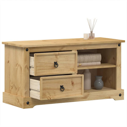 Tv Skříňka Corona 100 X 40 X 52 Cm Masivní Borové Dřevo