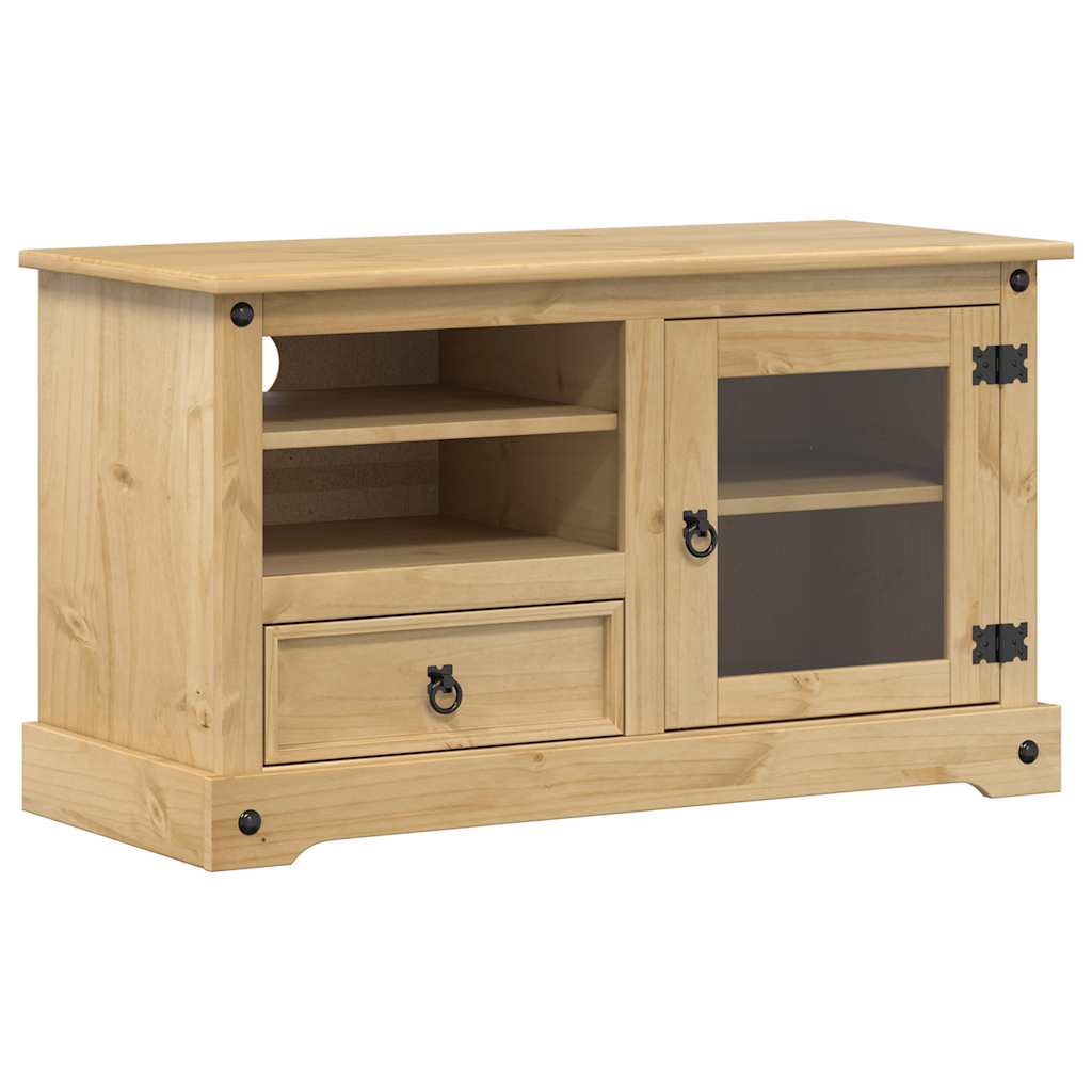 Tv Skříňka Corona 100 X 45 X 58 Cm Masivní Borové Dřevo