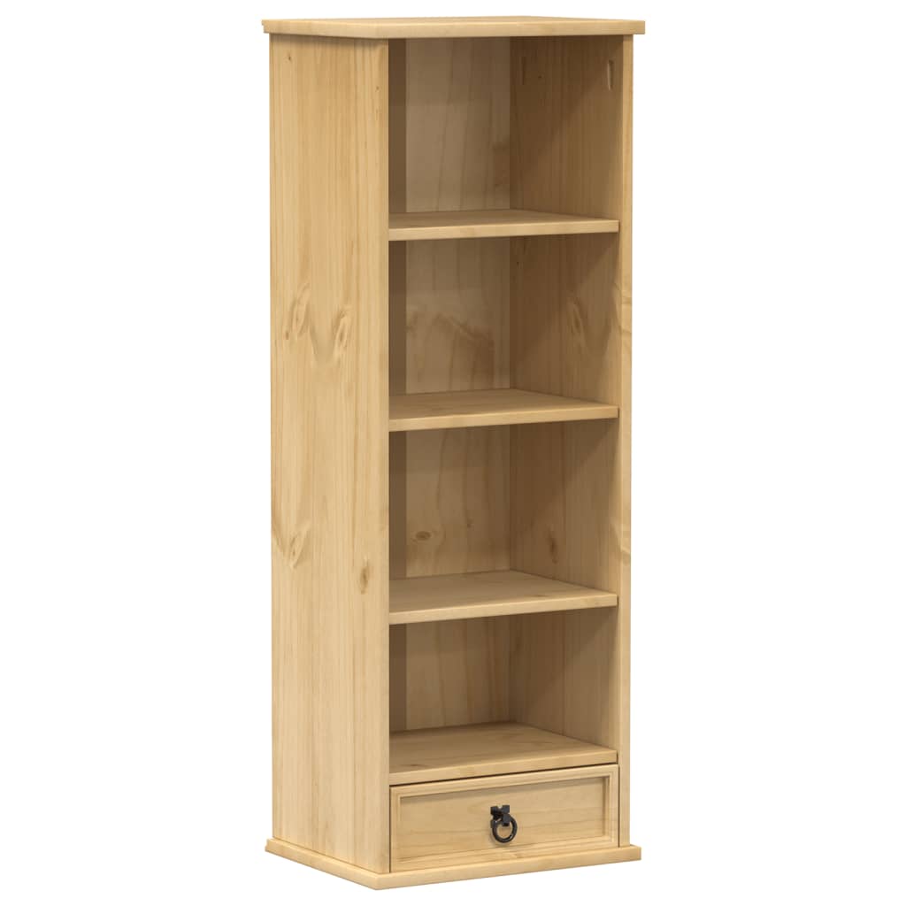 Skříňka Na Cd Corona 40 X 30 X 110 Cm Masivní Borové Dřevo
