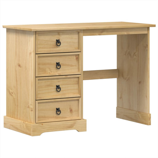 Toaletní Stolek Corona 104 X 47 X 75 Cm Masivní Borové Dřevo