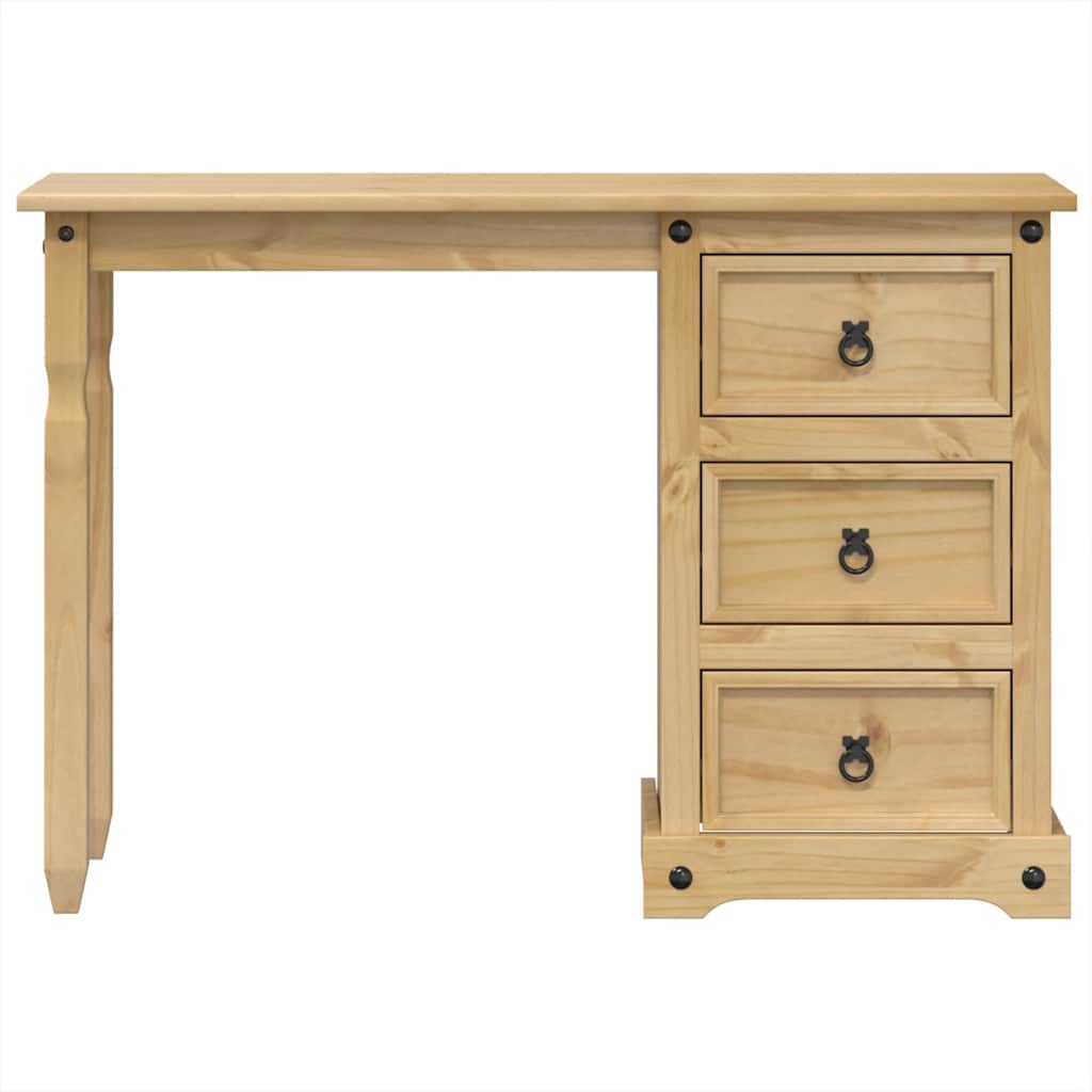 Toaletní Stolek Corona 110 X 47 X 75 Cm Masivní Borové Dřevo