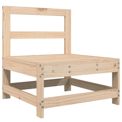 7Dílná Zahradní Sedací Souprava Masivní Borové Dřevo