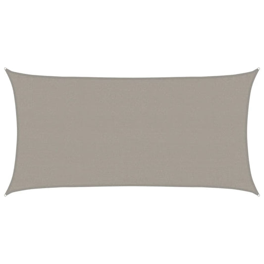 Plachta Proti Slunci 160 G/M² Obdélník Hdpe Světle Šedá