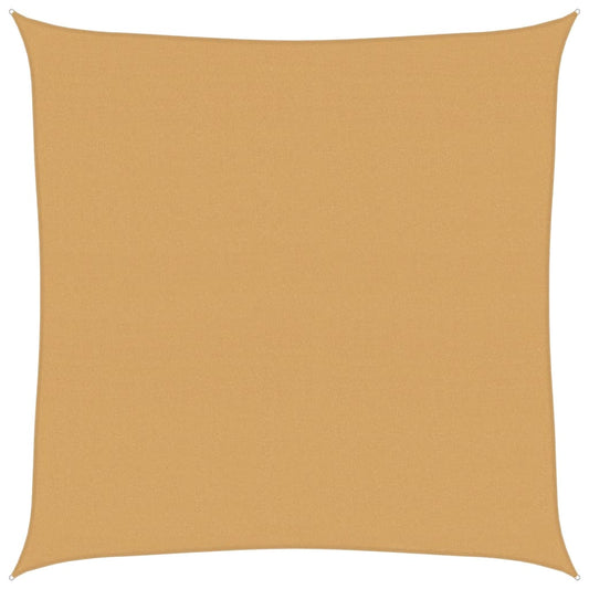Plachta Proti Slunci 160 G/M² Čtverec Písková 7 X 7 M Hdpe