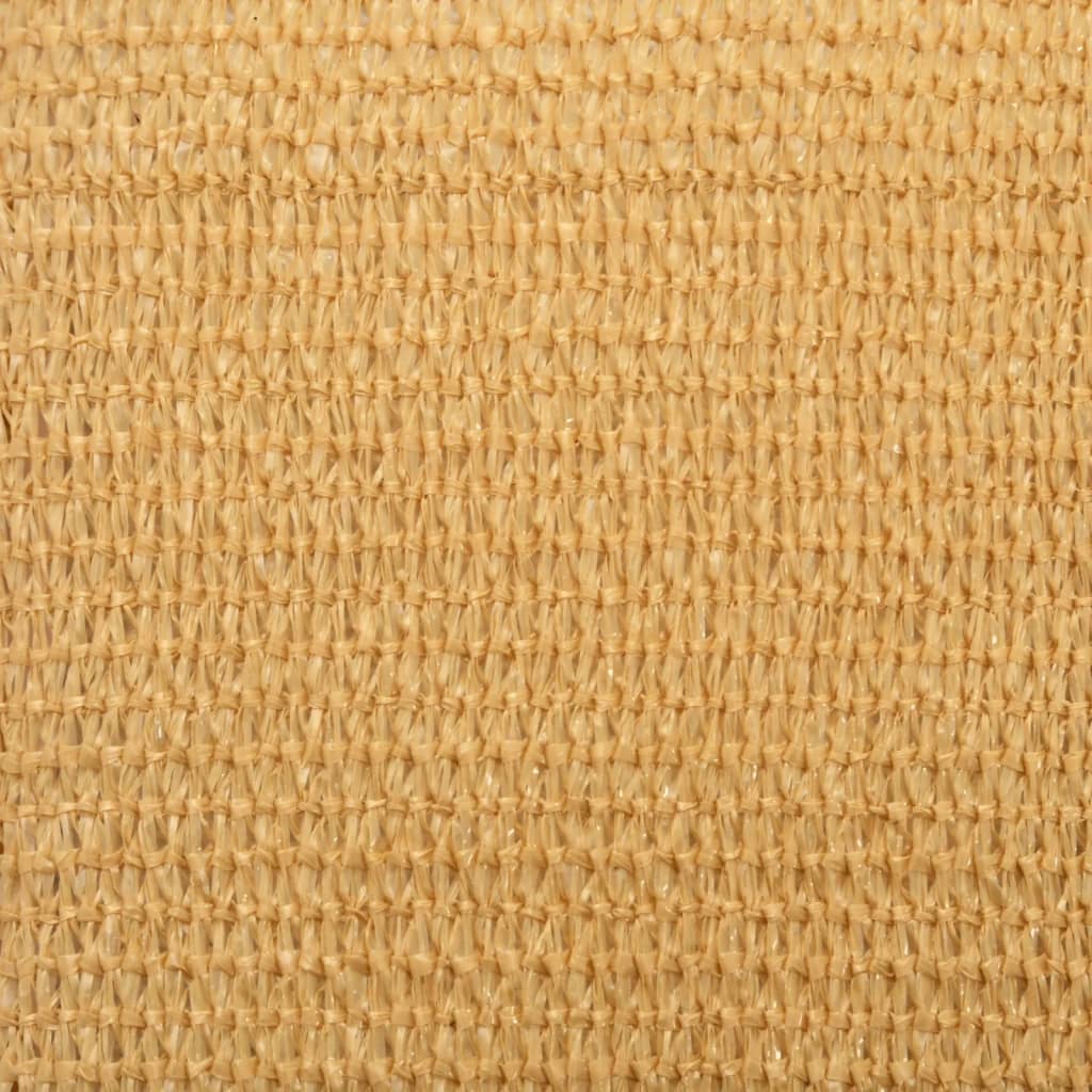 Plachta Proti Slunci 160 G/M² Čtverec Písková 7 X 7 M Hdpe