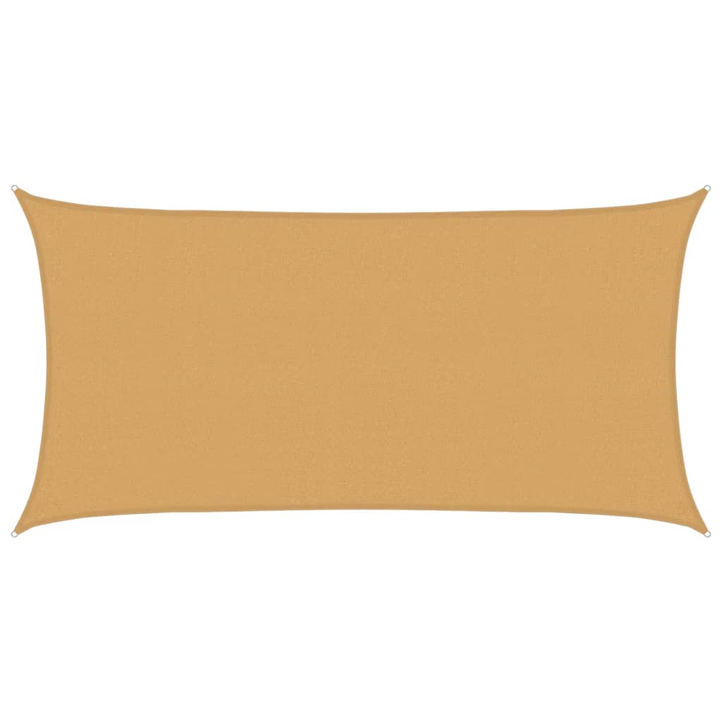 Plachta Proti Slunci 160 G/M² Obdélník 2,5 X 5 M Hdpe