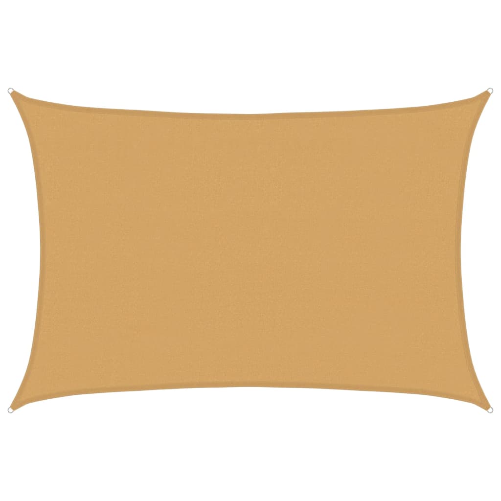 Plachta Proti Slunci 160 G/M² Obdélník Hdpe Písková