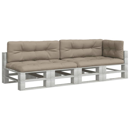 Podušky Na Palety 5 Ks Taupe Textil
