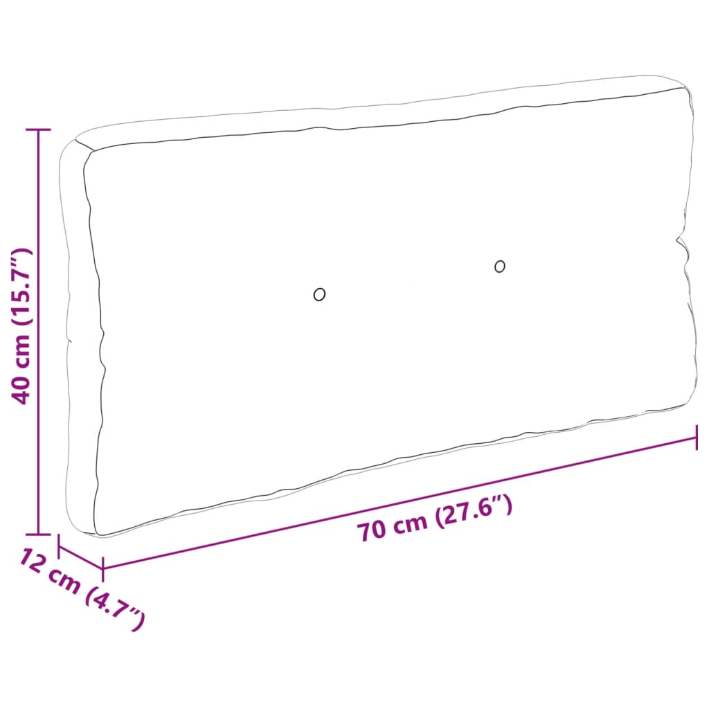 Podušky Na Palety 5 Ks Vzor Listů Textil