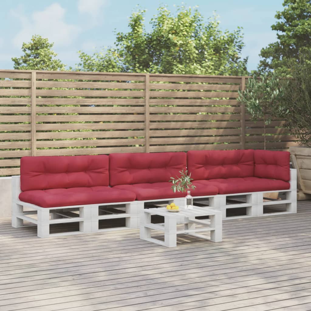 Podušky Na Palety 7 Ks Tyrkysové Textil