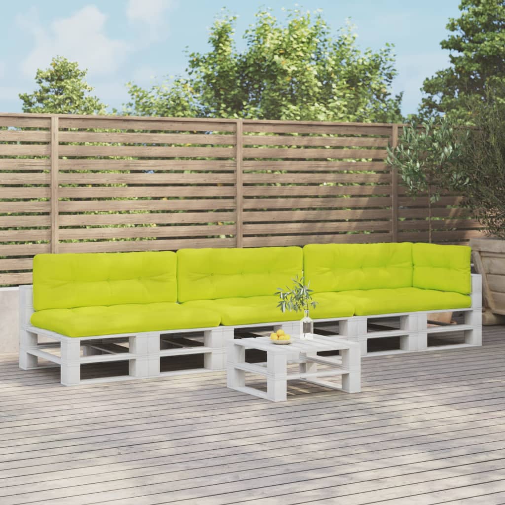 Podušky Na Palety 7 Ks Tyrkysové Textil