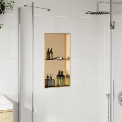 Nika Do Sprchového Koutu Broušená 32X62X9Cm Nerezová Ocel