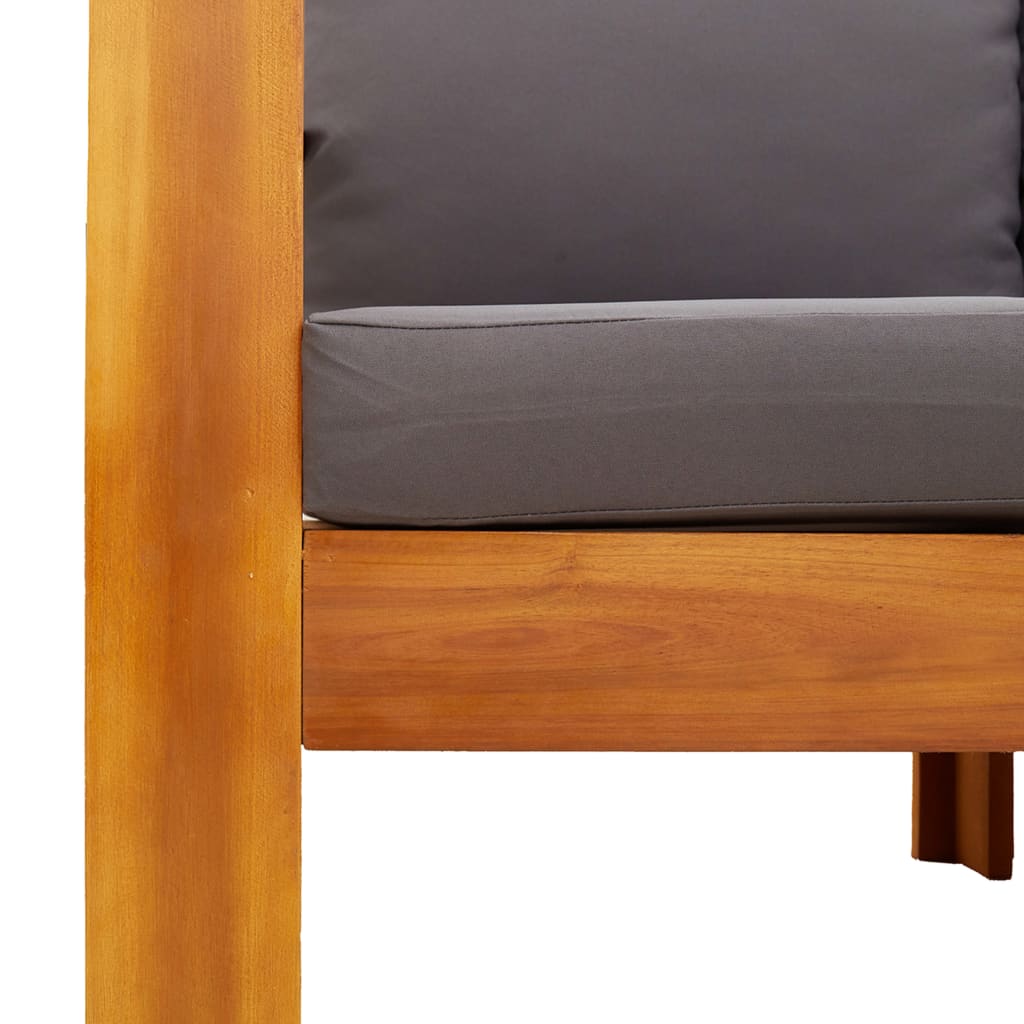 5Dílná Zahradní Sedací Souprava S Poduškami Masivní Akácie