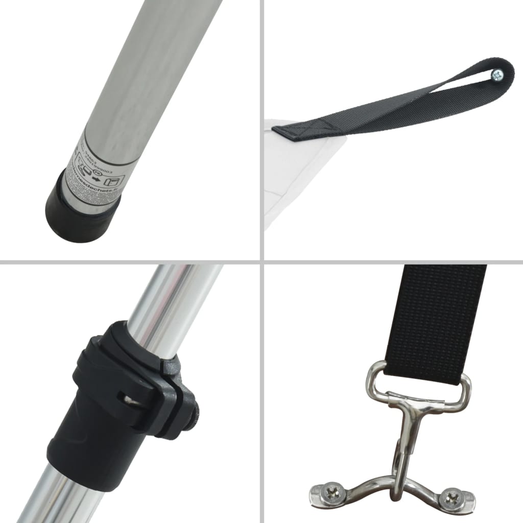 Sada Nástavce Na T-Top Stříšku 170 X 170 X (113–182,5) Cm