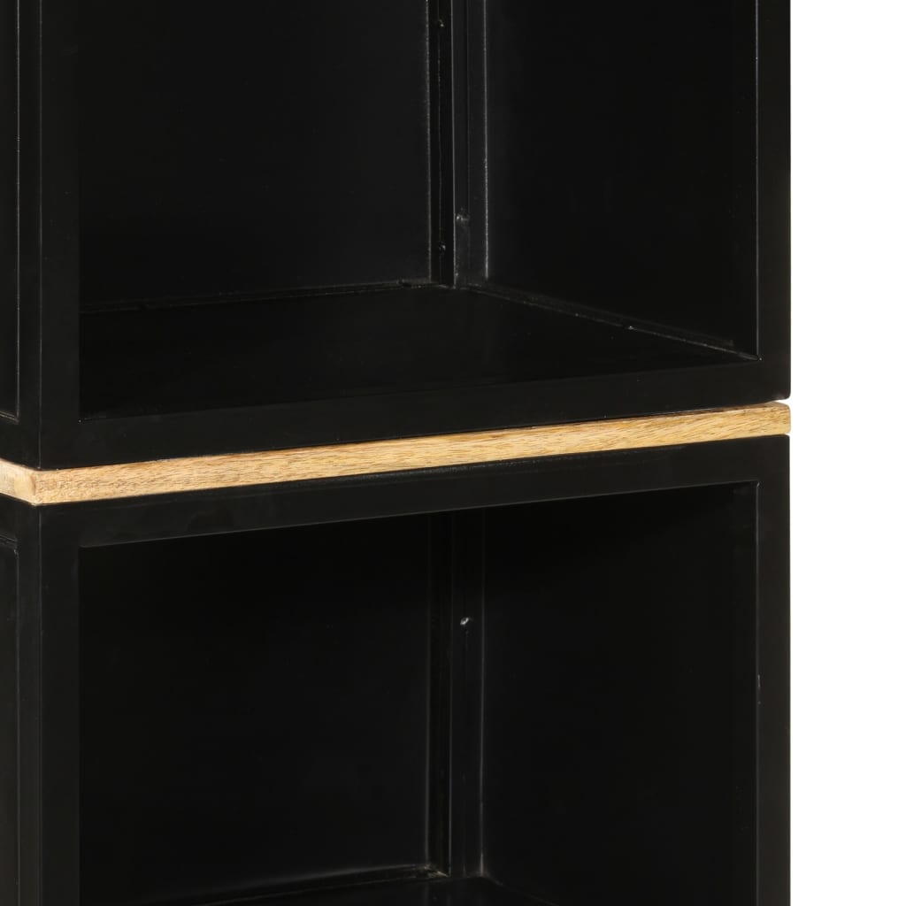 Koupelnová Skříňka 40 X 27 X 180 Cm Železo A Masivní Mangovník