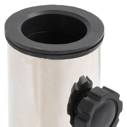 Základna Pro Slunečník Pro Tyč Ø38/48 Mm Stříbrná Nerezová Ocel
