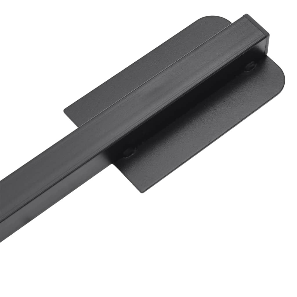 Základna Pro Slunečník Skládací Ø 38/48 Mm Lesklá Černá Ocel