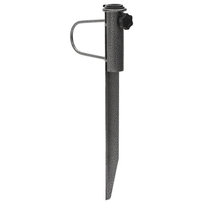 Stojany Na Slunečník S Hroty 2 Ks 19 X 42 Cm Pozinkovaná Ocel