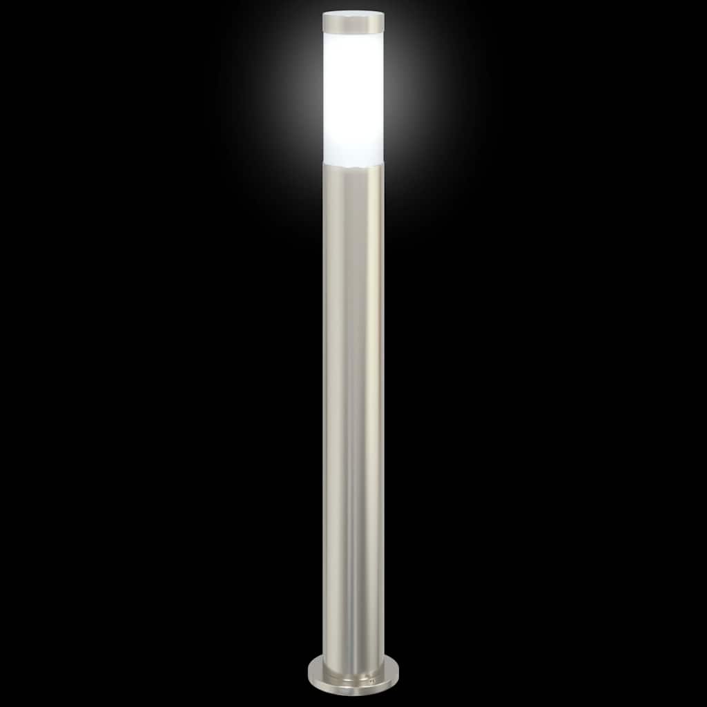 Sloupková Světla 3 Ks 80 Cm Nerezová Ocel Ip44