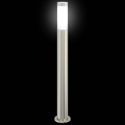 Sloupková Světla 3 Ks 80 Cm Nerezová Ocel Ip44