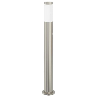 Sloupkové Svítidlo Se Senzorem 80 Cm Nerezová Ocel Ip44